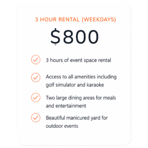 4 Hour Event